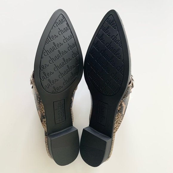 🌸New🌸 Charles Mules with Chain Detail Shoes 8.5 - Picture 7 of 8